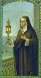 image of St. Clare of Assisi - Saints & Angels - Catholic Online