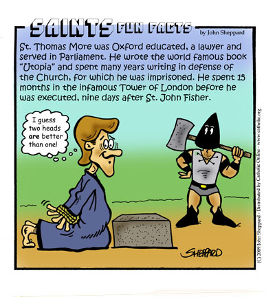 St. Thomas More Fun Fact St. Thomas More Fun Fact Image