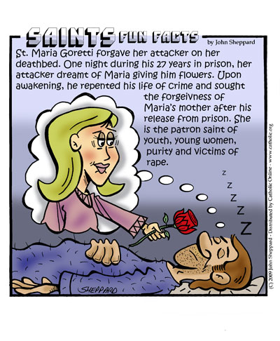 St. Maria Goretti Fun Fact St. Maria Goretti Fun Fact Image