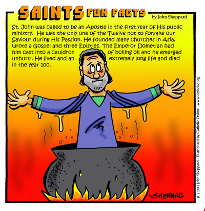 St. John the Apostle Fun Fact Image