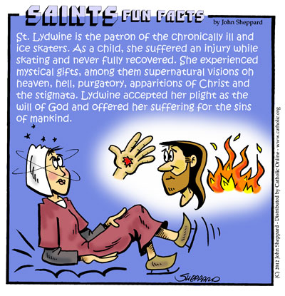 St. Lydwine Fun Fact St. Lydwine Fun Fact Image