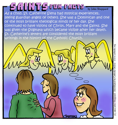 St. Catherine of Siena Fun Fact Image