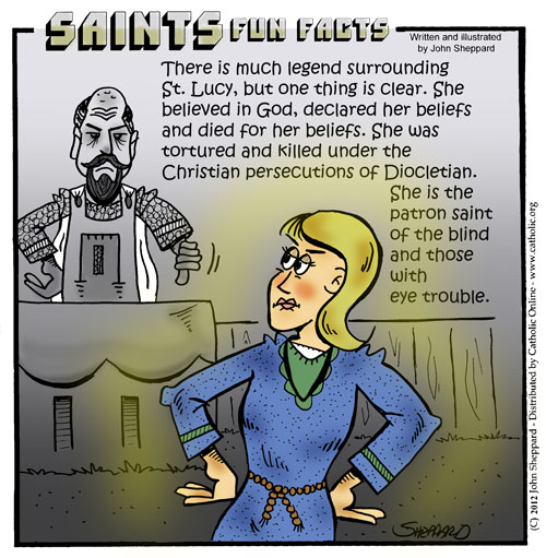 St. Lucy Fun Fact St. Lucy Fun Fact Image
