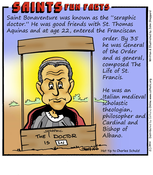 St. Bonaventure Saints Fun Facts for St. Bonaventure