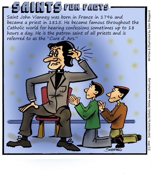 St. John Vianney Saints Fun Facts for St. John Vianney