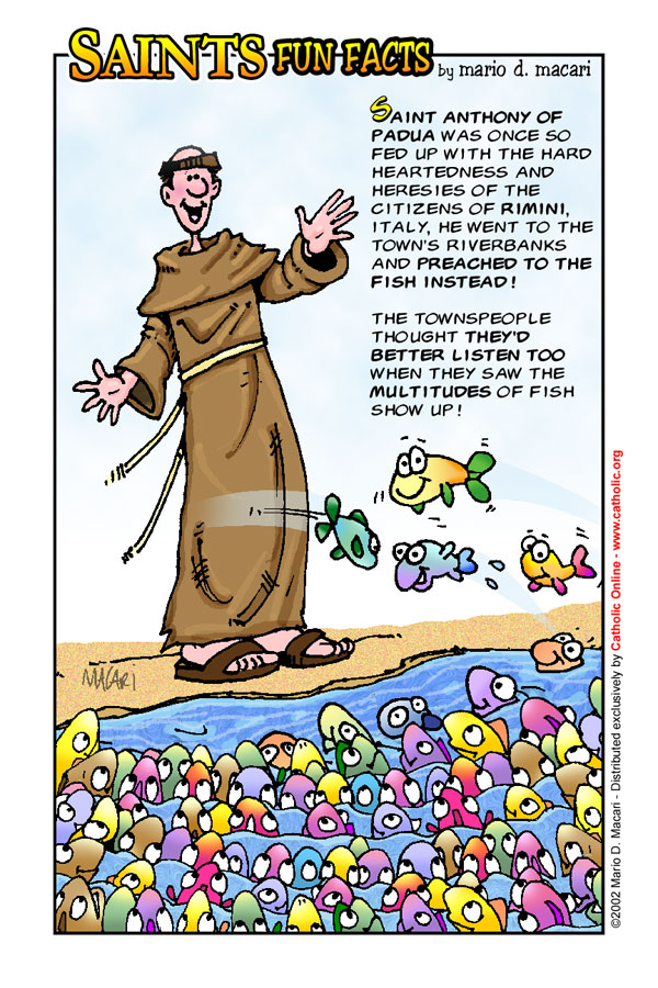 St. Anthony of Padua Fun Fact Image