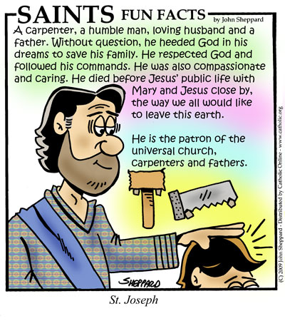 St. Joseph Saints Fun Facts for St. Joseph
