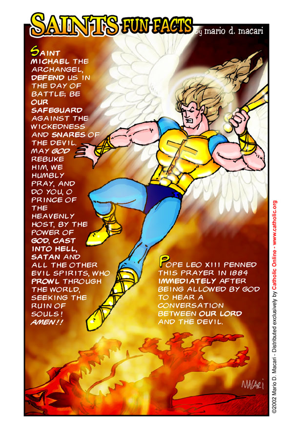 Saints Fun Facts for St. Michael the Archangel