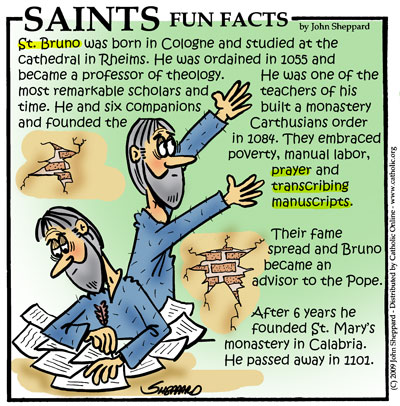 Feast of st bruno